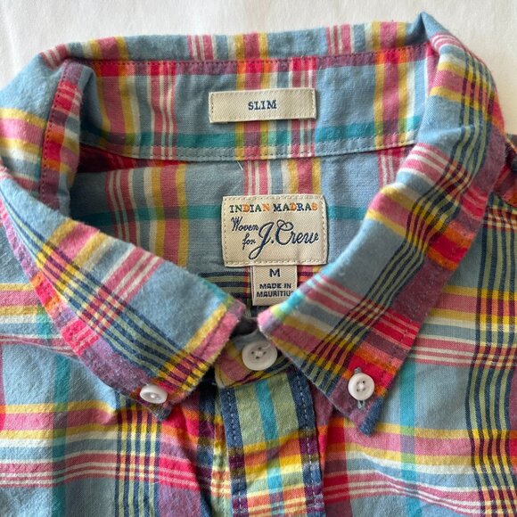 J. Crew Other - JCrew Madras Button Down